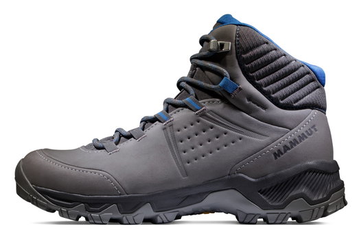 Mammut Wanderschuhe Nova Mid IV GTX (All-Terrain, Nubukleder, wasserdicht) titaniumgrau Damen
